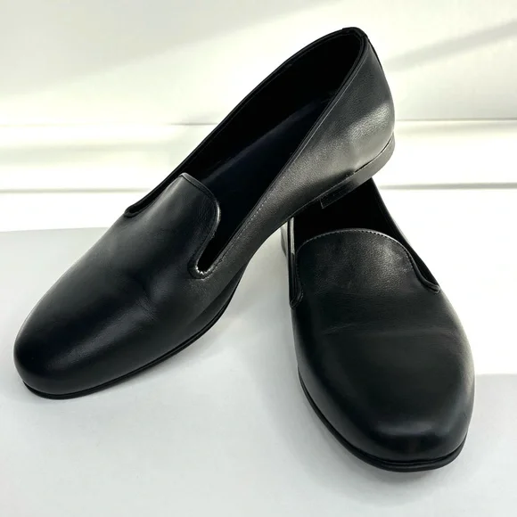 Thursday Boot Company Eden Full Grain Leather Classic Black Slip-on Loafers 6.5 - Picture 12 of 14